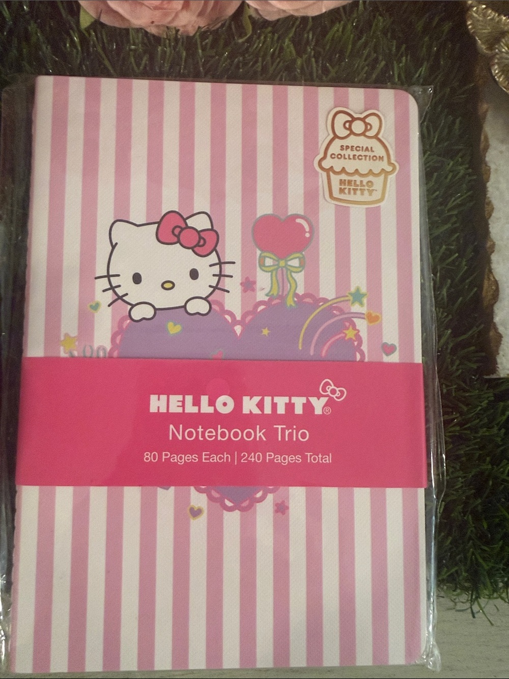 Sanrio Hello Kitty Notebook Trio (3 notebooks)